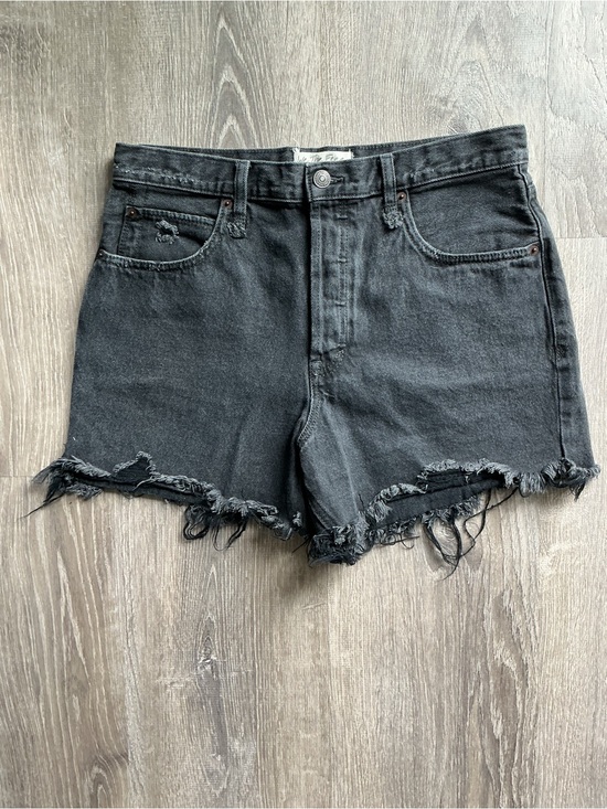 We The Free Pants - We The Free Black High-Rise Denim Shorts